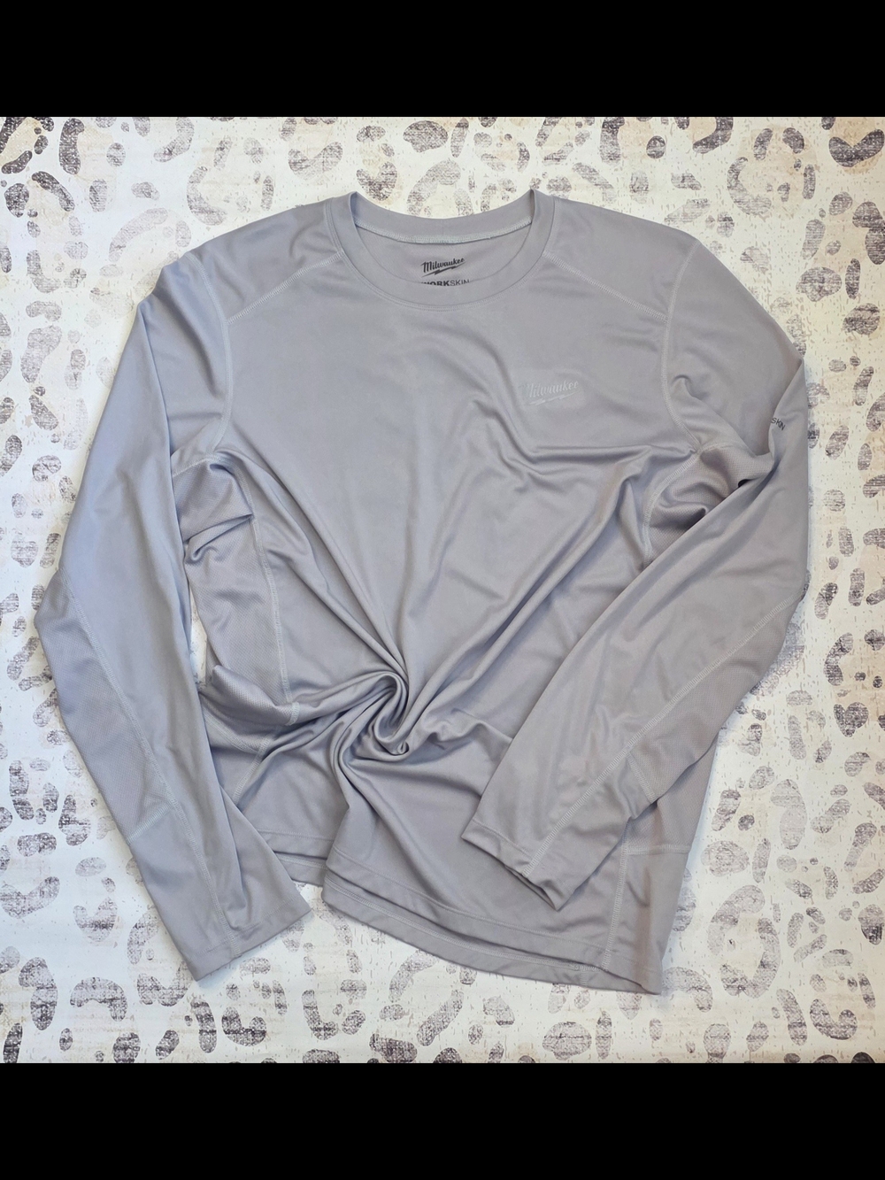Men's Long Sleeve Performance Tee - Heather Gray